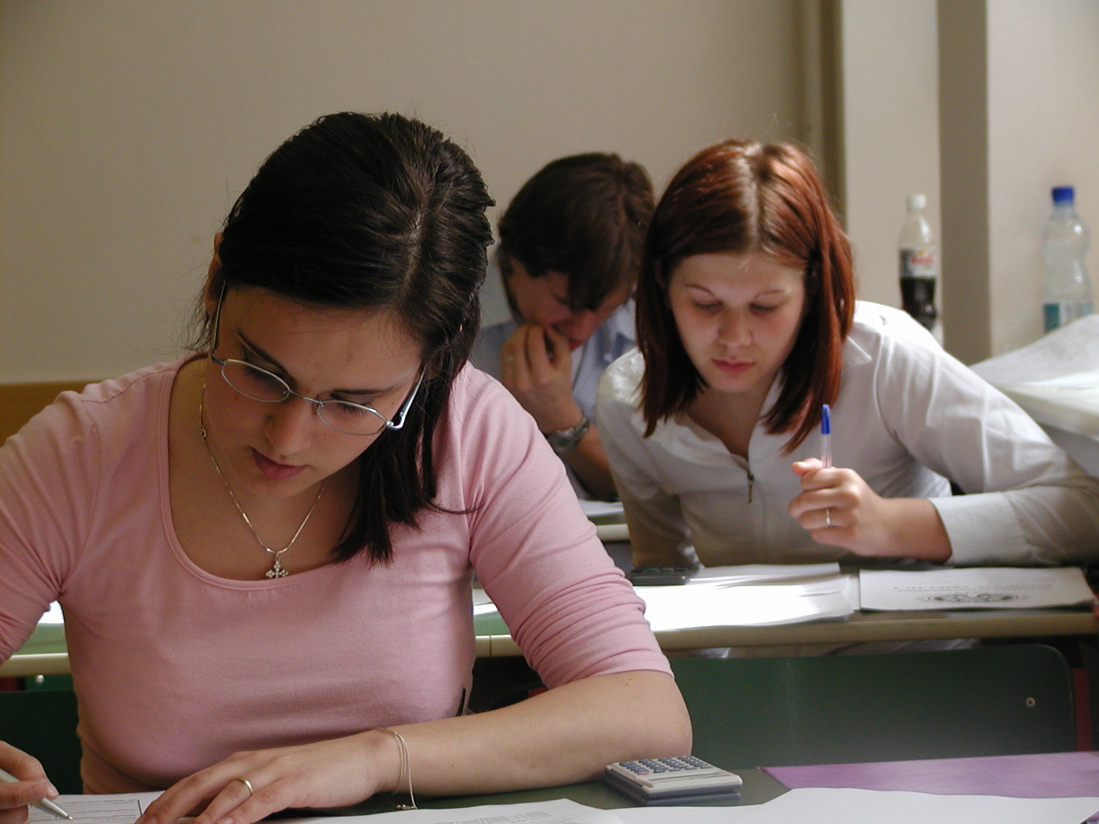 Studenti ve třídě